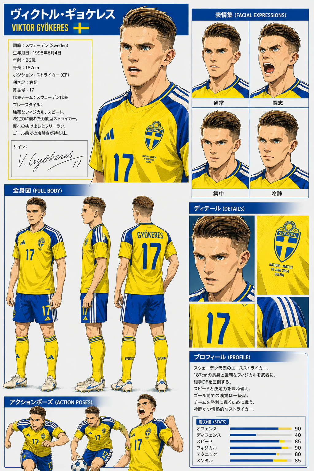 Gyökeres anime-blad