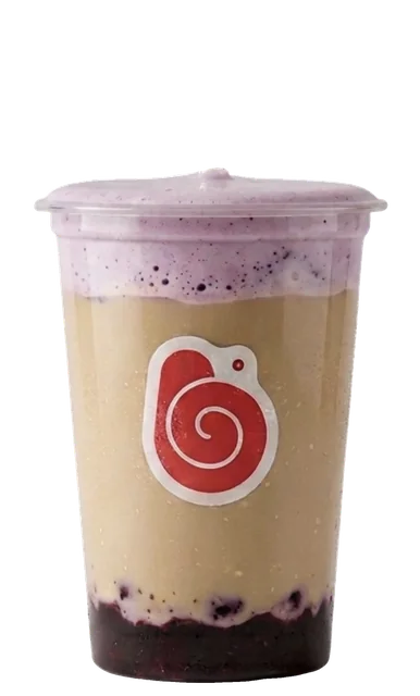 Blåbärslatte
